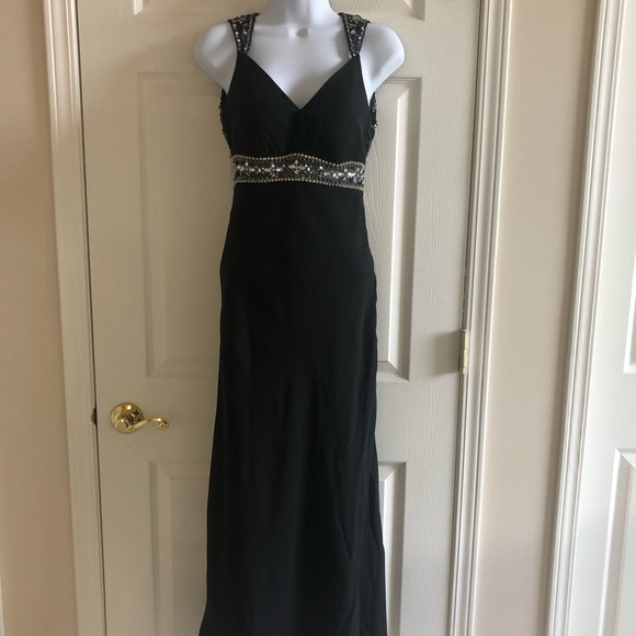 Faviana Dresses & Skirts - Faviana Couture Black Sequin Gown